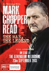 An Evening with Mark Chopper Read |   DVD